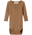 Lil' Atelier Bodysuit - NbnNoel - Slim - Tigers Eye