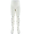 Name It Tights - Wool - NbfWak - Snow White/Small flowers