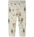 Name It Leggings - Wool - NbnWup - Peyote Melange/Bear