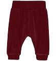 Fixoni Trousers - Velvet - Syrah