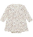 Fixoni Bodysuit w. Skirt l/s - Violet Ice