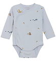 Fixoni Wrap Bodysuit l/s - Arctic Ice