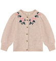 Fliink Cardigan - Stickad - Ull/Nylon - Star - Peach Piska