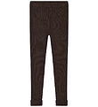 Fliink Leggings - Rib - Knitted - Benna - Coffee Bean