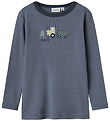 Name It Blouse - Wool - NmmWillit - Folkstone Gray/Tractor