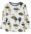 Name It Blouse - Wool - NmmWillitus - Snow White/Air BALLOON