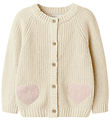 Lil' Atelier Cardigan - Knitted - NmfEmlen - Turtledove