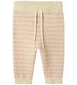 Lil' Atelier Trousers - Knitted - NbfNadie - Cameo Rose