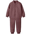 Name It Rainwear - Quilt - NmmMud - Rose Brown