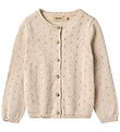 Wheat Cardigan - Knitted - Maia - Off White