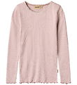 Wheat Blouse - Rib - Reese - Soft Lilac