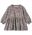 Wheat Dress - Dorthea - Purple Stone Flowers