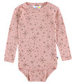 Joha Bodysuit l/s - Wool - Pink