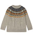 FUB Blouse - Knitted - Wool - Oat Melange