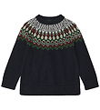 FUB Bluse - Strick - Wolle - Dark Navy
