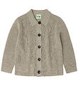 FUB Cardigan - Knitted - Wool - Oat Melange