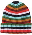 FUB Mütze - Strick - Wolle - Rib - Multi Stripe