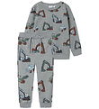 Name It Sweat Set - NmmNenean - Grey Melange