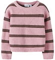 Name It Blouse - Knitted - NmfVanilla - Burnished Lilac/W. Peppe