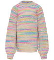 Kids Only Blouse - Knitted - KogCarma - Pumice Stone/w. Multi Sp