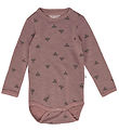 Hummel Bodysuit l/s - HmlMini - Wool - Twilight Mauve