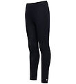 Hummel Leggings - HmlJr - Wool - Rib - Black