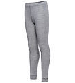 Hummel Leggings - HmlJr - Wool - Rib - Grey Melange