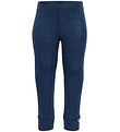 Hummel Leggings - HmlMini - Wool - Rib - Dress Blues
