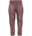 Hummel Leggings - HmlMini - Wool - Rib - Twilight Mauve