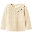 Lil' Atelier Blouse - Knitted - NmfLaguna - Noos - Turtledove