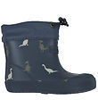 Bundgaard Rubber Boots w. Lining - Malik Navy Dino - Multi Color