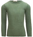 Minimalisma Blouse - Atlantic - Wool - Greenery