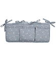 Müsli Bed Pocket - 50x20 cm - Stars - Jasmin Blue/Conditioner Cr