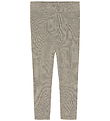 FUB Leggings - Rib - Knitted - Wool - Oat Melange