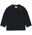 FUB Blouse - Knitted - Wool - Dark Navy