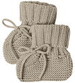 Bottillons FUB - Tricoté - Laine - Mélange d'avoine
