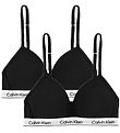Calvin Klein Bra w/o Hanger - Triangle - 2-Pack - Black