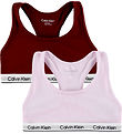 Calvin Klein Tops - 2-Pack - Lightlilac/Raspberrychocolate