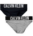 Calvin Klein Knickers - 2-Pack - Pvhblack/Greyheather