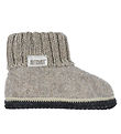 Huttelihut Slippers - Wool - Camel Melange