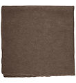 Huttelihut Teppe - Ullfleece - 85x85 cm - Brown Melert