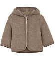 Huttelihut Cardigan - Wool fleece - Savannah Melange