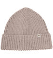 Huttelihut Beanie - Wool - Knitted - Camel Melange