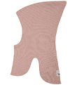 Huttelihut Balaclava -2-layer - Wool - Knitted - Mahogany Rose