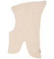 Huttelihut Balaclava - 2-layer - Wool - Knitted - Sand Melange