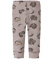 Name It Leggings - Wool - NbfWillit - Shadow Gray/Unicorn