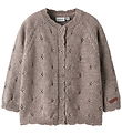 Name It Cardigan - Wool - Knitted - NbfWrilla - Satellite