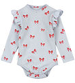 Konges Sløjd Bodysuit l/s - GOTS - Rosia Blue Bow