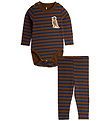 Mini Rodini Bodysuit l/s - Brown