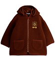 Mini Rodini Fleece Jacket - Bear - Brown